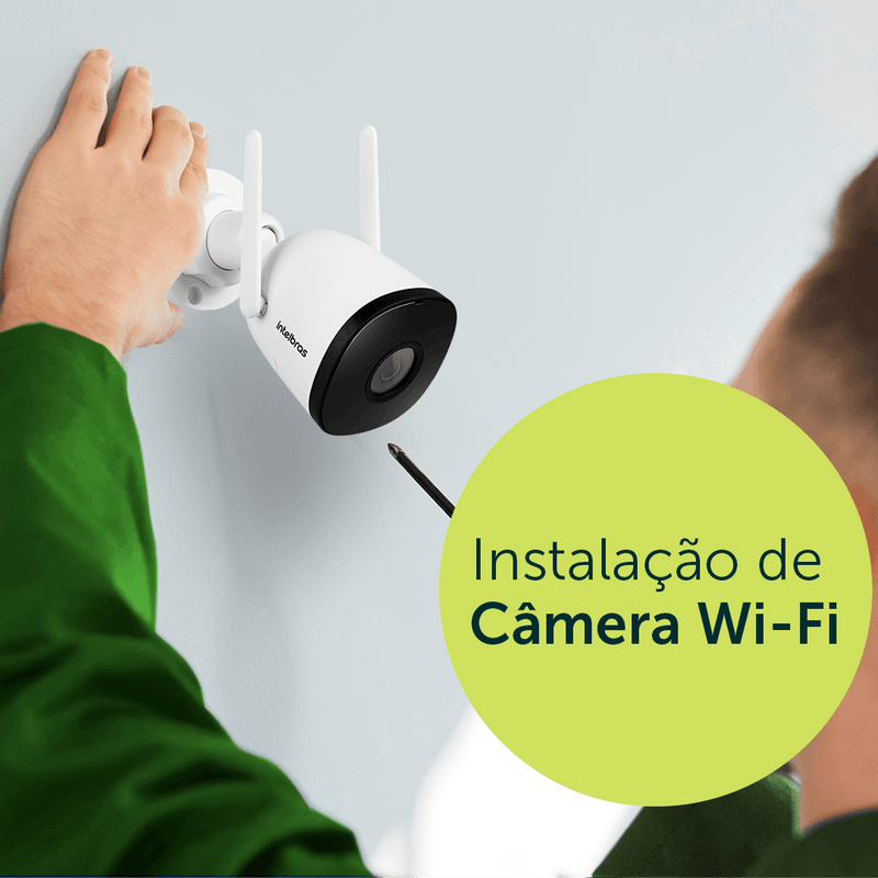 Kit Câmera Inteligente IM4 C + Instalação
